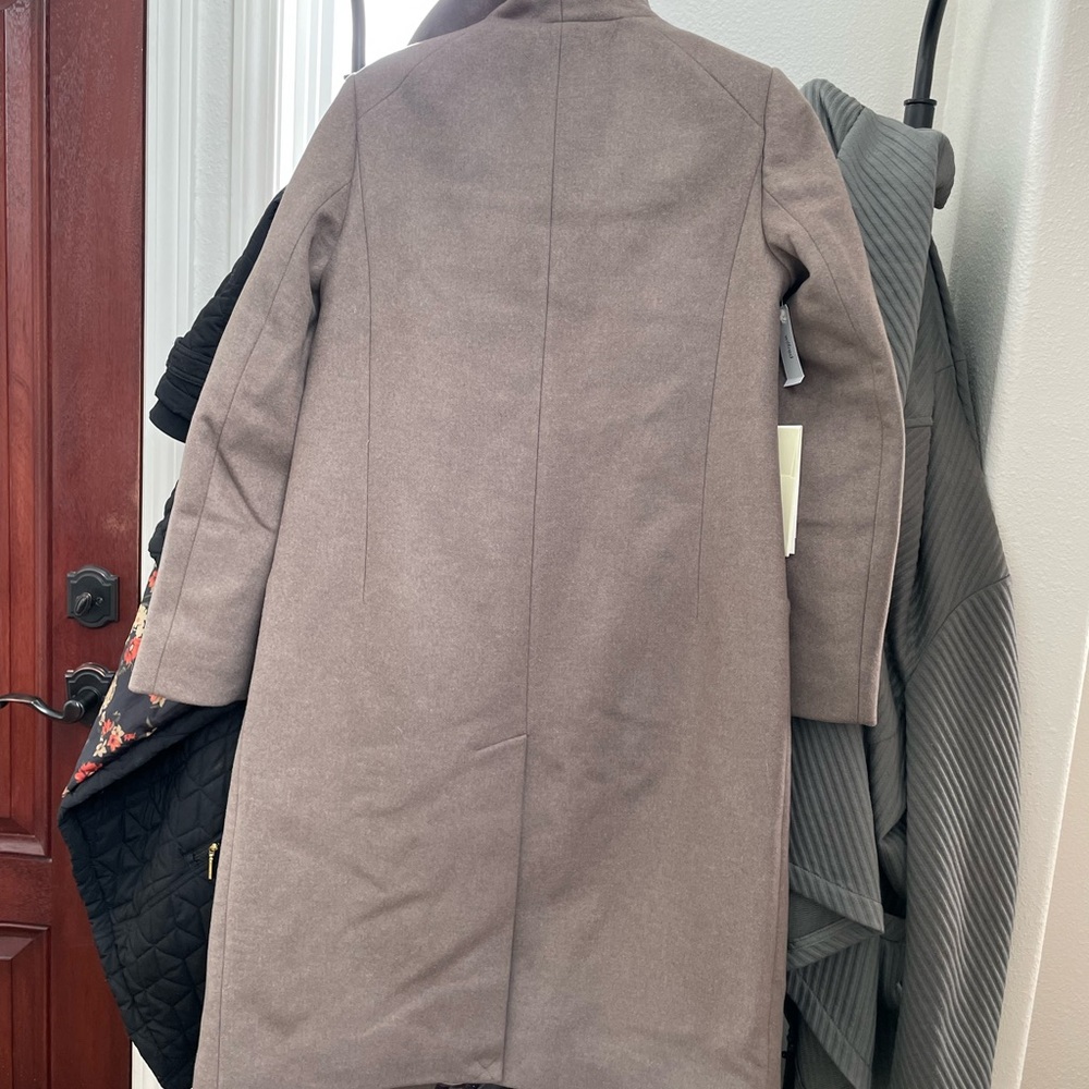 The Cocoon Coat - Wilfred -Aritza-Super Stylish Soft Long wool-cashmere NEW - Picture 9 of 11